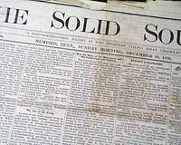 Trying to hold on to the platform of the Southern Confederacy...