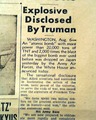 Atomic bomb on Hiroshima: in a military newspaper... - Image 3