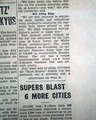 Atomic bomb on Hiroshima: in a military newspaper... - Image 4
