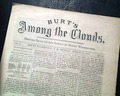A newspaper printed on top of Mount Washington... - Image 1