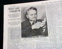 Leon Trotsky assassinated in 1940...