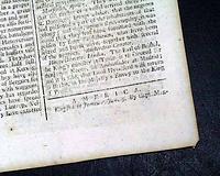 Nice reports on the French & Indian War, with the New York governor's speech...