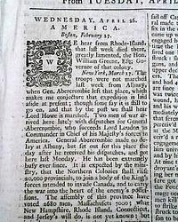 Action in Canada during the French & Indian War...