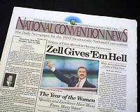 Daily newspaper of the Democratic Convention...