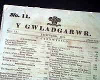Magazine in the Welsh language...