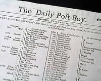 List of period ships...