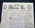 Masthead engraved by Paul Revere & printed by the famed Isaiah Thomas...   - Image 1