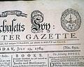 Masthead engraved by Paul Revere & printed by the famed Isaiah Thomas...   - Image 3