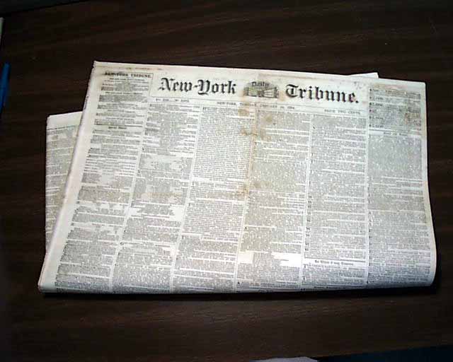 The Nebraska Bill In 1854...