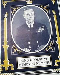 Memorializing King George VI...