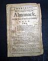 Very early, colonial America almanac... - Image 1
