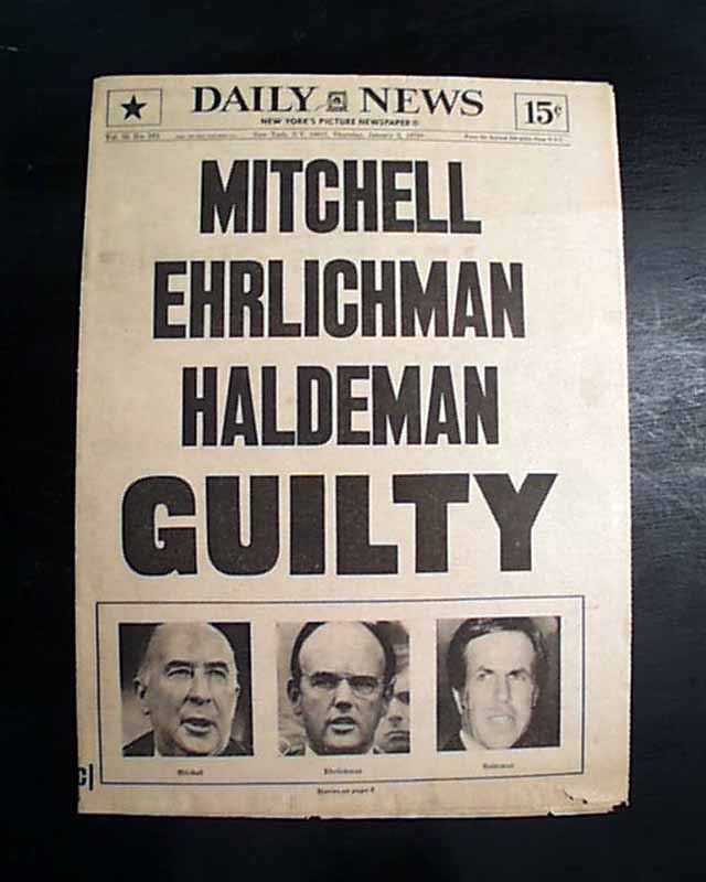 Key issue on the Watergate scandal...