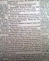Rare issue of this Confederate "Memphis" newspaper printed in Atlanta, Georgia... - Image 13