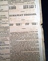 Rare issue of this Confederate "Memphis" newspaper printed in Atlanta, Georgia... - Image 15