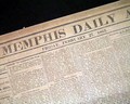 Battle of Arkansas Post in a Confederate newspaper... - Image 1