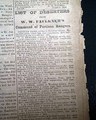 Battle of Arkansas Post in a Confederate newspaper... - Image 18