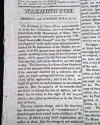 Monroes wishes the Senate follow England's lead on the slave trade...