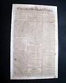 Rhode Island ratifies the Constitution...   Hancock, Jefferson, & Washington... - Image 4