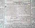 Rhode Island ratifies the Constitution...   Hancock, Jefferson, & Washington... - Image 8