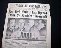 Existed to report on the New York World's Fair...