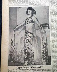 Front page photo of a pioneer in the world of newspaper collecting...