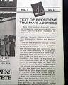 First issue of the shipboard newspaper of the new U.S.S. Franklin D. Roosevelt... - Image 2