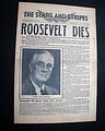 President Roosevelt dies... - Image 1
