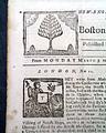 Early date of this famous Boston newspaper... - Image 1