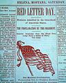 Montana's statehood celebrated with red ink... - Image 3