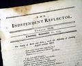 Very early, short-lived,  colonial newspaper... - Image 1