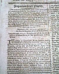 The Citizen Genet Affair...