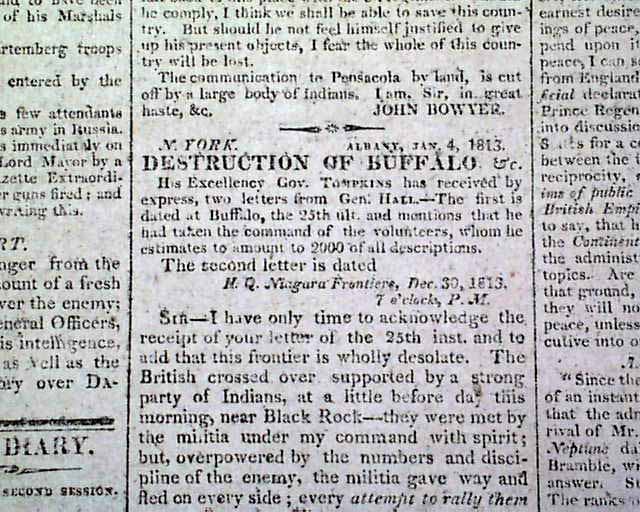 The War of 1812 comes to Buffalo...