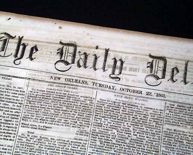 New Orleans during the Confederacy...