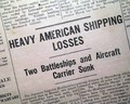 Report on Pearl Harbor, in a pro-Nazi newspaper... - Image 1