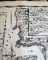 Early map of the castle of San Lorenzo & village & river of Chagre, Panama... - Image 6