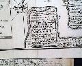 Early map of the castle of San Lorenzo & village & river of Chagre, Panama... - Image 7