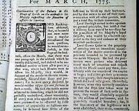 Colonists will defend "the rights & liberties of America"...