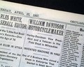Harley Davidson founder death in 1937..... - Image 1