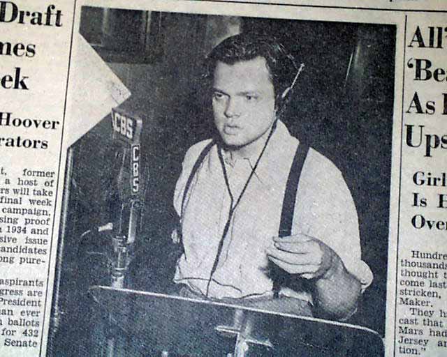 1938 Orson Welles' 