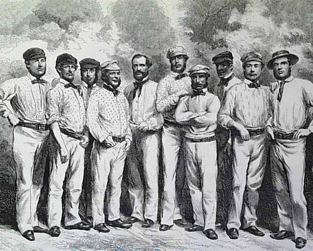 English Cricket team illustration...