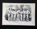 English Cricket team illustration... - Image 2
