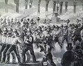 Firemen in Parade illustration... - Image 1