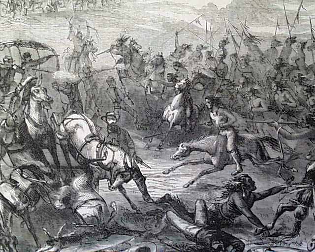 Indian War illustration...