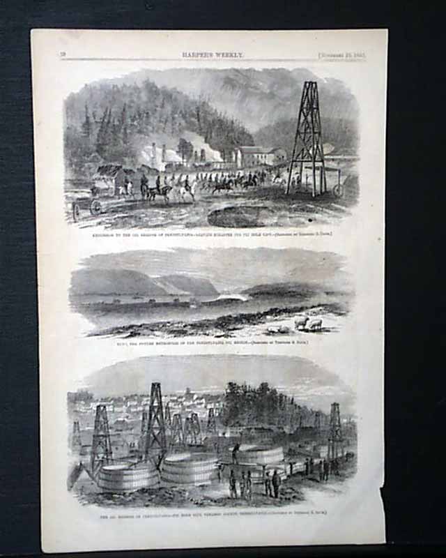 Illustrations of Oil Regions in Pennsylvania...