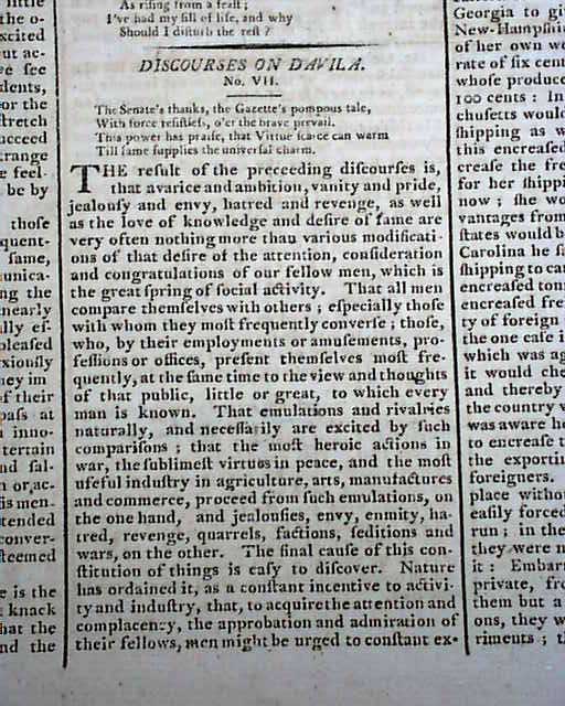 On the death of Benjamin Franklin...