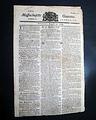 Pair of colonial issues, by the same printer, same date, same sheet of paper... - Image 4