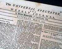 One of the less common titles of the early 18th century...