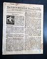Early issue of a famous Scottish newspaper... - Image 3
