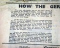 Guernsey is liberated from the Nazis, in a Guernsey newspaper... - Image 3