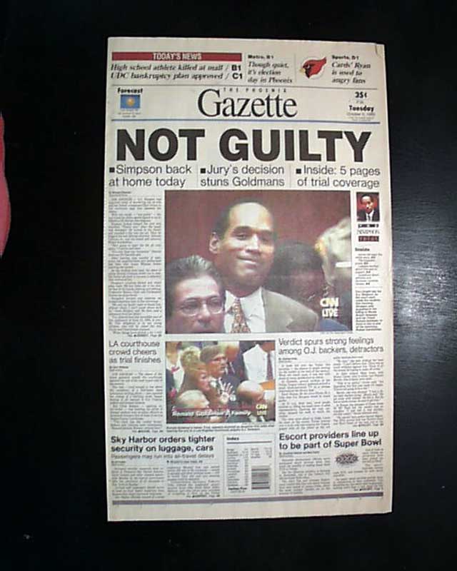 o j simpson not guilty o j simpson not guilty